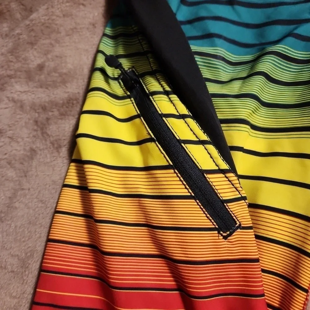 Billabong Parko Board Shorts Multicolor Surf Adult Size 29 10 Inch Surfing Swim